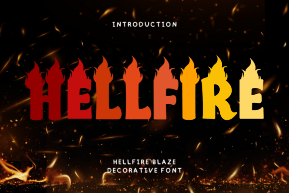 Hellfire Blaze Font - Featured Image