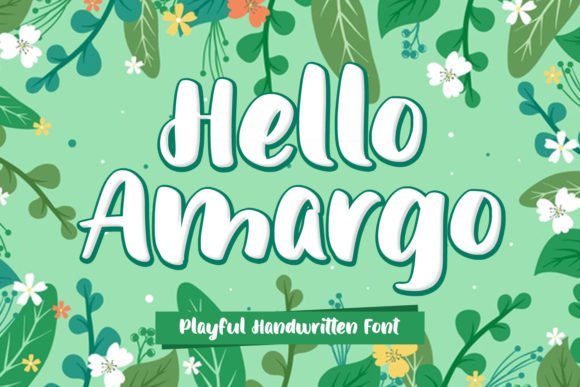 Hello Amargo Font - Featured Image