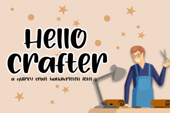 Hello Crafter Font - Featured Image