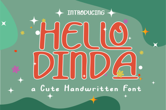 Hello Dinda Font - Featured Image