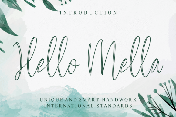 Hello Mella Font - Featured Image