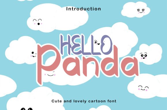 Hello Panda Font - Featured Image