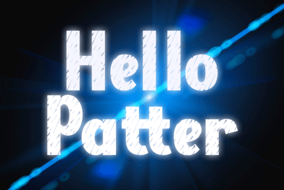Hello Patter Font - Featured Image