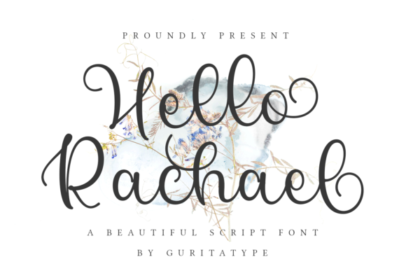Hello Rachel Font - Featured Image