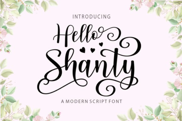 Hello Shanty Font - Featured Image