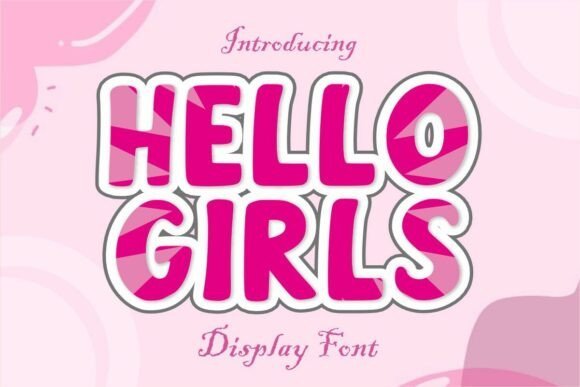 Hellogirls Regular Font - Featured Image