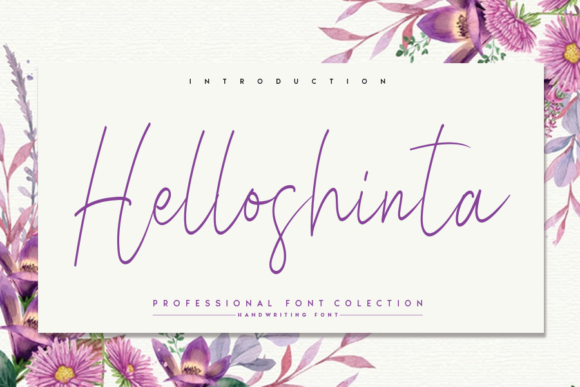 Helloshinta Font - Featured Image
