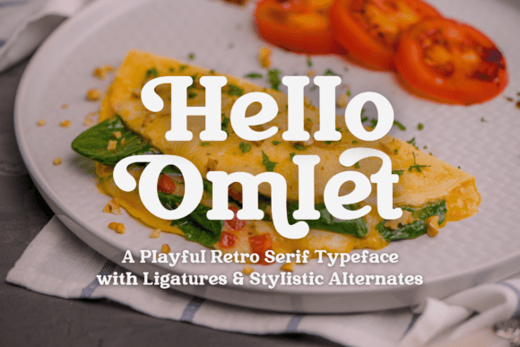 Helo Omlet Font - Featured Image