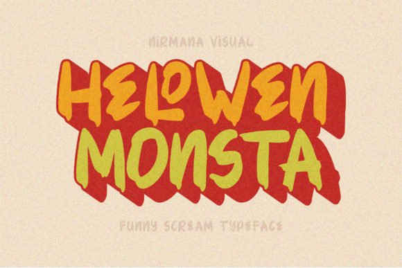 Helowen Monsta Font - Featured Image