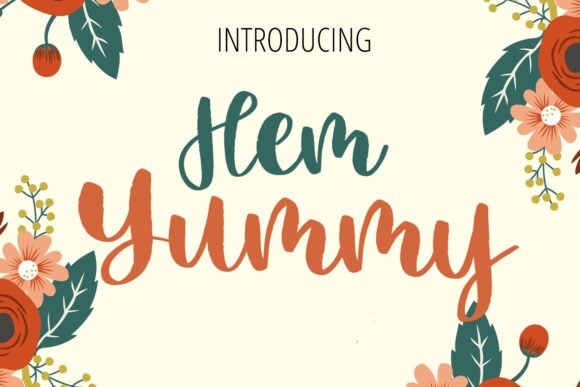 Hem Yummy Font - Featured Image