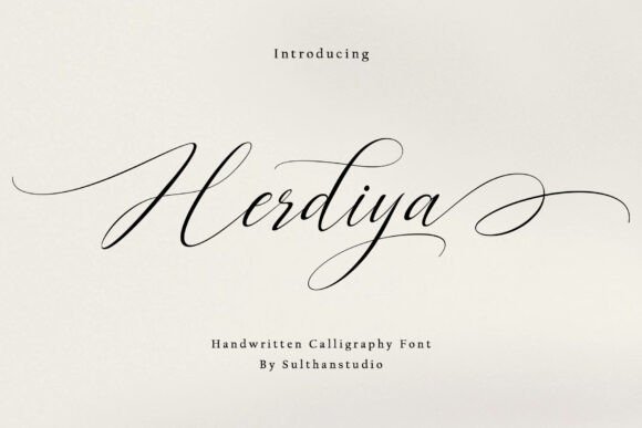Herdiya Font - Featured Image