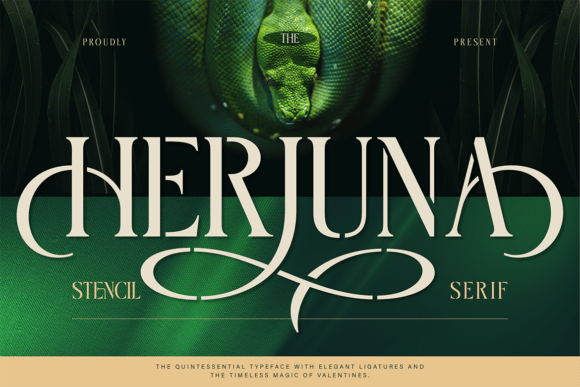 Herjuna Font - Featured Image