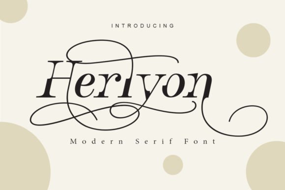 Herlyon Font - Featured Image