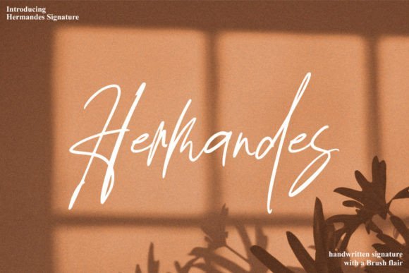 Hermandes Signature Font - Featured Image