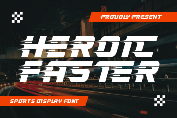 Heroic Faster Font - Featured Image