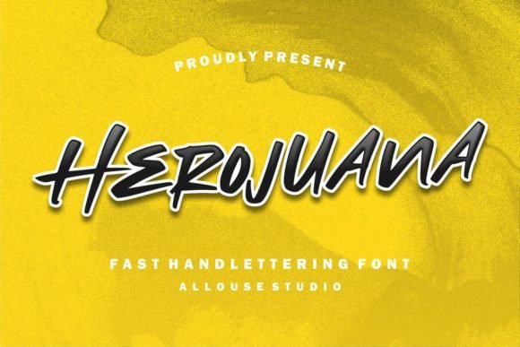 Herojuana Font - Featured Image
