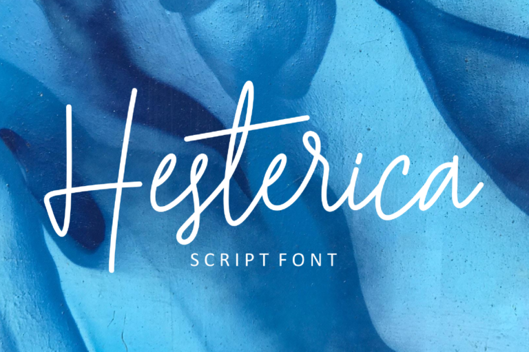 Hesterica Font - Featured Image