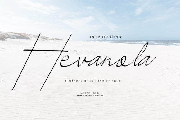 Hevanola Font - Featured Image