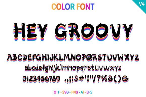 Hey Groovy Font - Featured Image