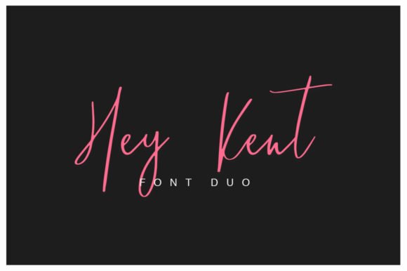 Hey Kent Font Font - Featured Image