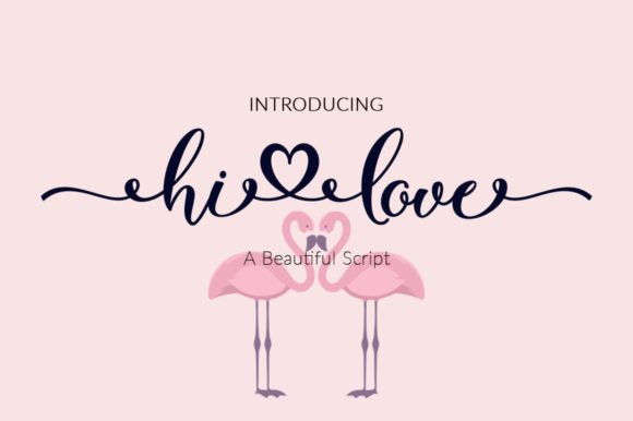 Hi Love Font - Featured Image