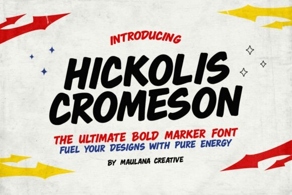 Hickolis Cromeson Font - Featured Image