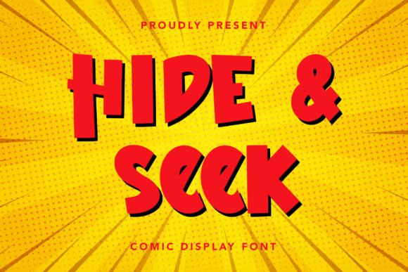 Hide and Seek Font - Featured Image