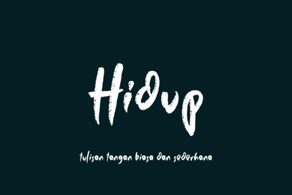 Hidup Font - Featured Image