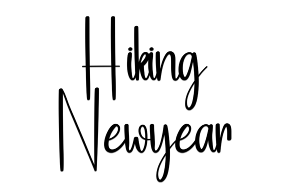 Hiking Newyear Font - Featured Image