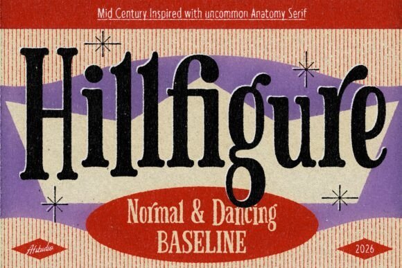 Hillfigure Font - Featured Image
