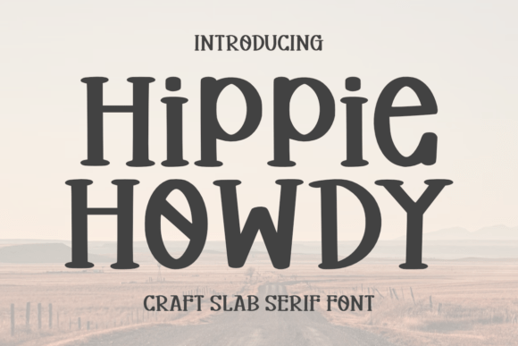 Hippie Howdy Font - Featured Image
