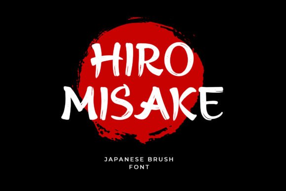 Hiro Misake Font - Featured Image