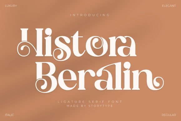Histora Beralin Font - Featured Image