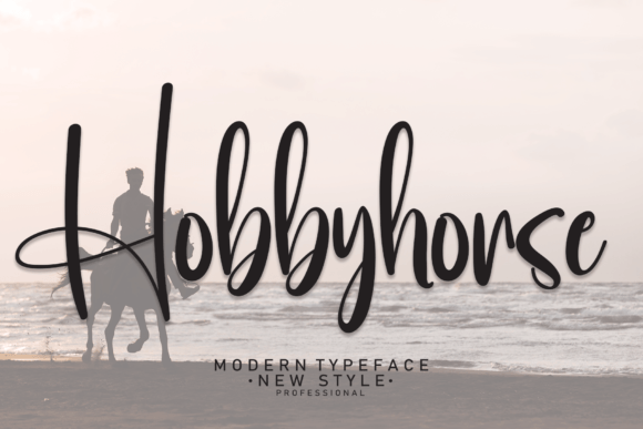 Hobbyhorse Font - Featured Image