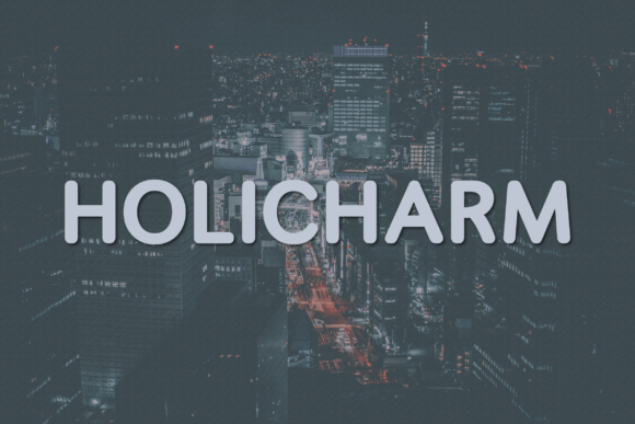 Holicharm Font - Featured Image