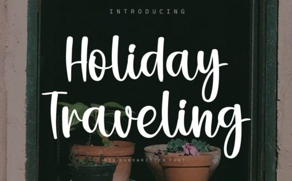 Holiday Traveling Font - Featured Image