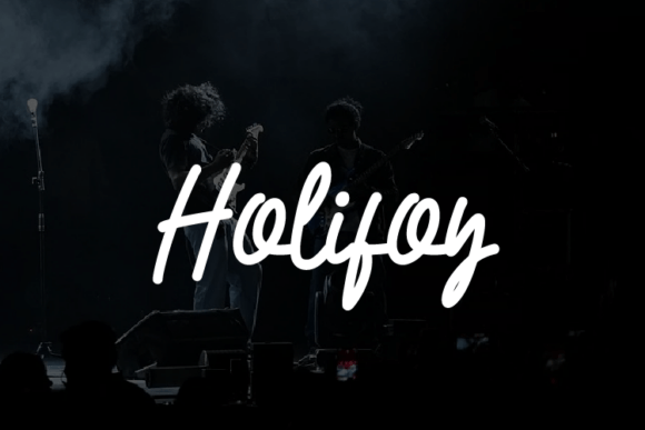 Holifoy Font - Featured Image