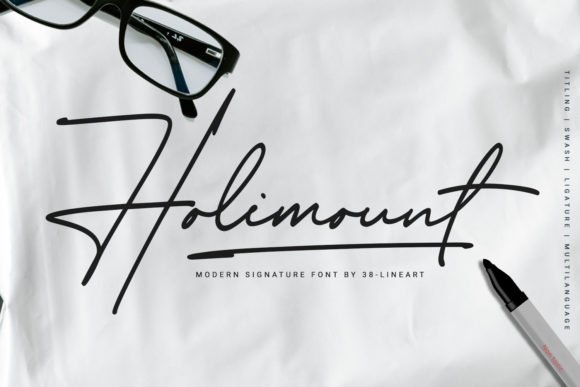 Holimount Font - Featured Image