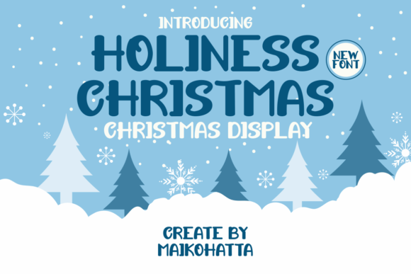 Holiness Christmas Font - Featured Image