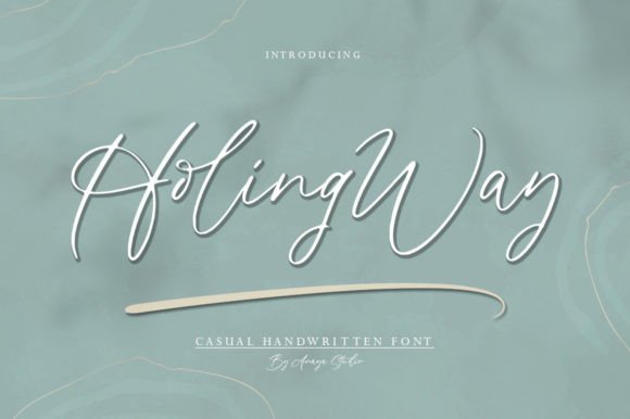 Holingway Font - Featured Image