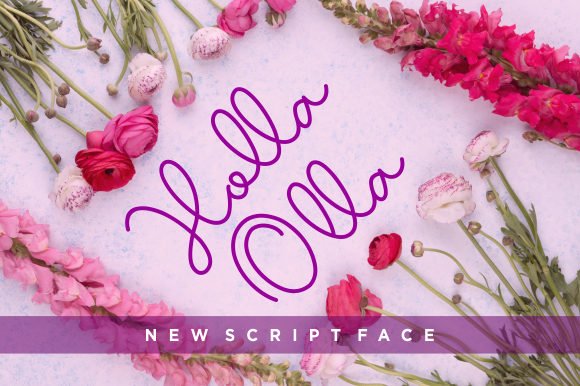 Holla Olla Font - Featured Image