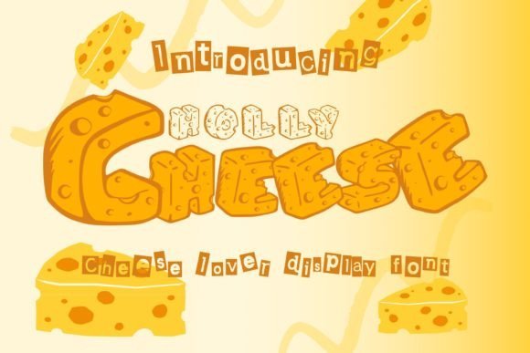 Holly Cheese Font - Featured Image