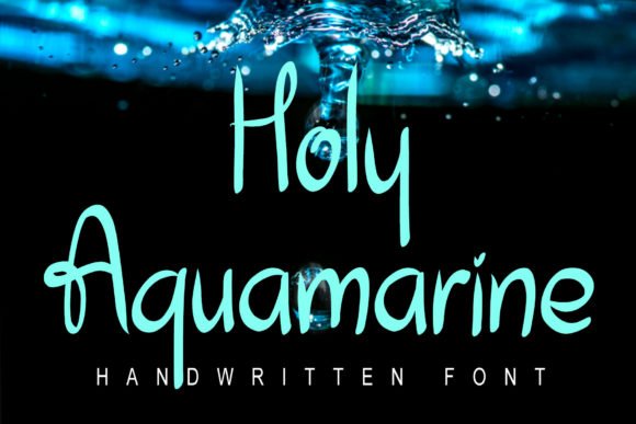 Holy Aquamarine Font - Featured Image