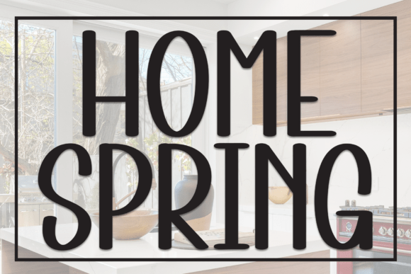 Home Spring Font - Featured Image