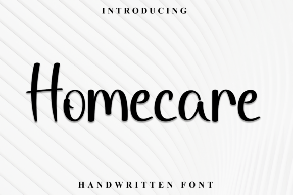 Homecare Font - Featured Image
