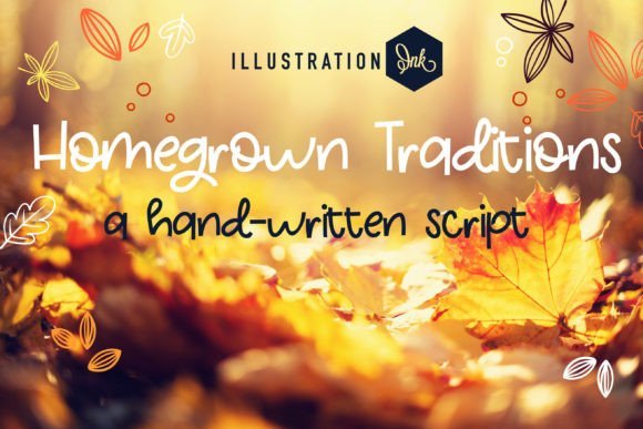 Homegrown Traditions Font - Featured Image