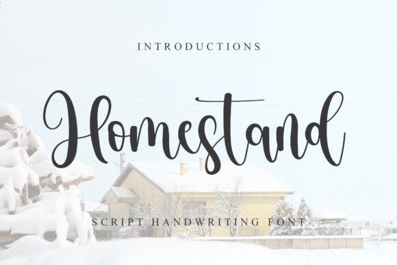 Homestand Font - Featured Image