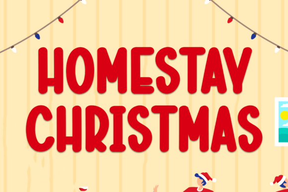 Homestay Christmas Font - Featured Image