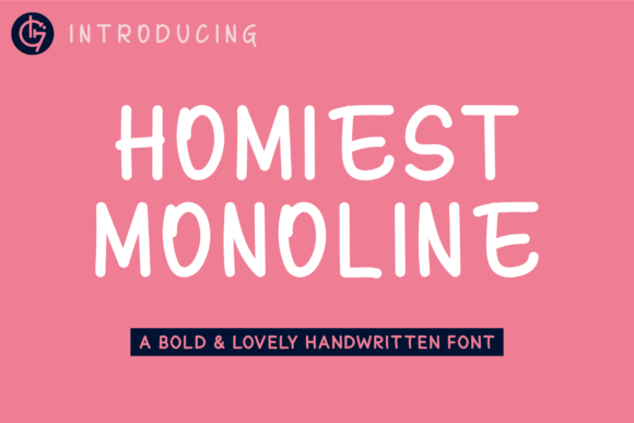 Homiest Monoline Font - Featured Image