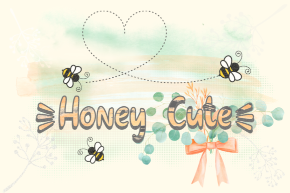 Honey Cute Font - Featured Image